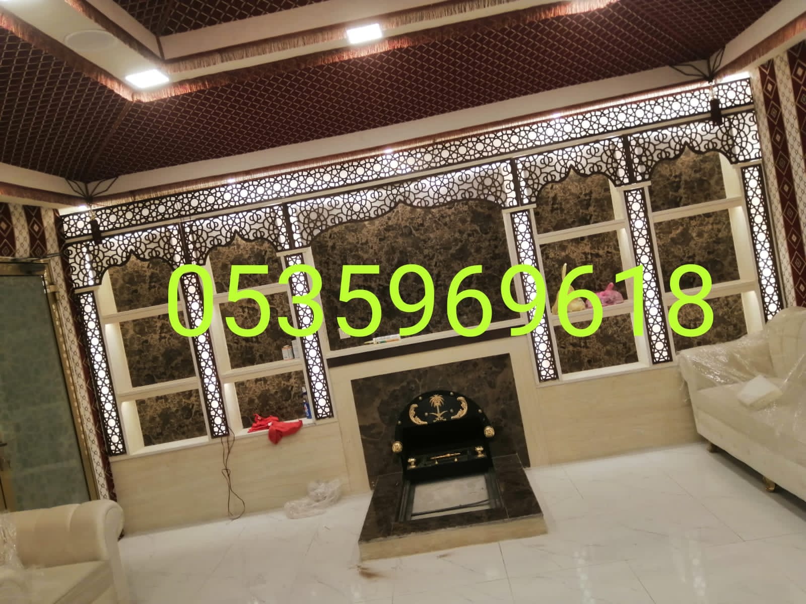 مجالس قرميد مشبات