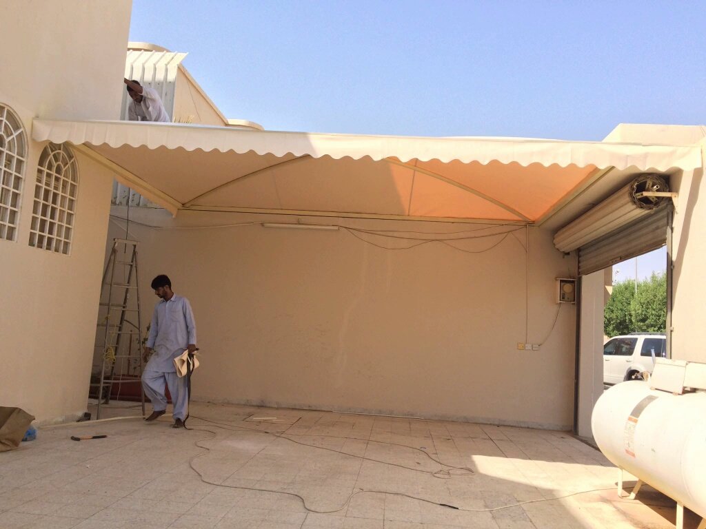معرض مظلات وسواتر الاختيار الاول تركيب مظلات مواقف سيارات بالرياض - 0500559613 - اعمال المستودعات - شركة سواتر الرياض - برجولات الحدائق
