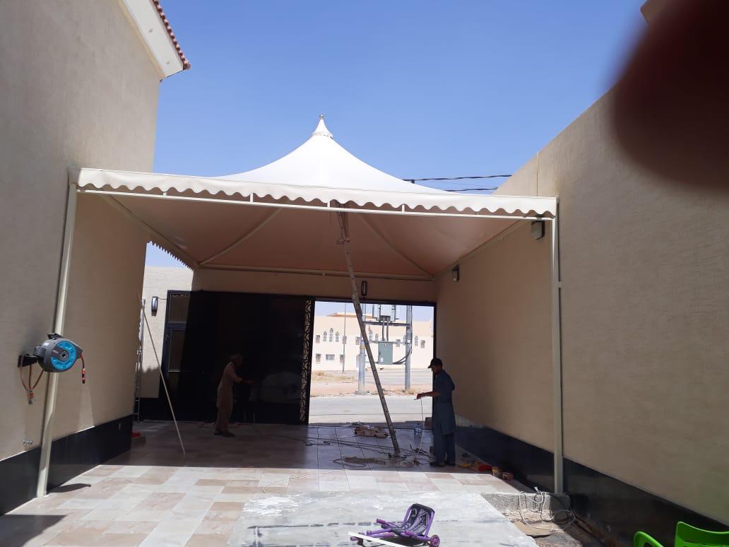 مظلات وسواتر الاختيار الاول تركيب مظلات للسيارات - شركة سواتر الرياض - انشاء مستودعات - تركيب ساندوتش بانل - مظلات حدائق برجولات خشبية التخصصي