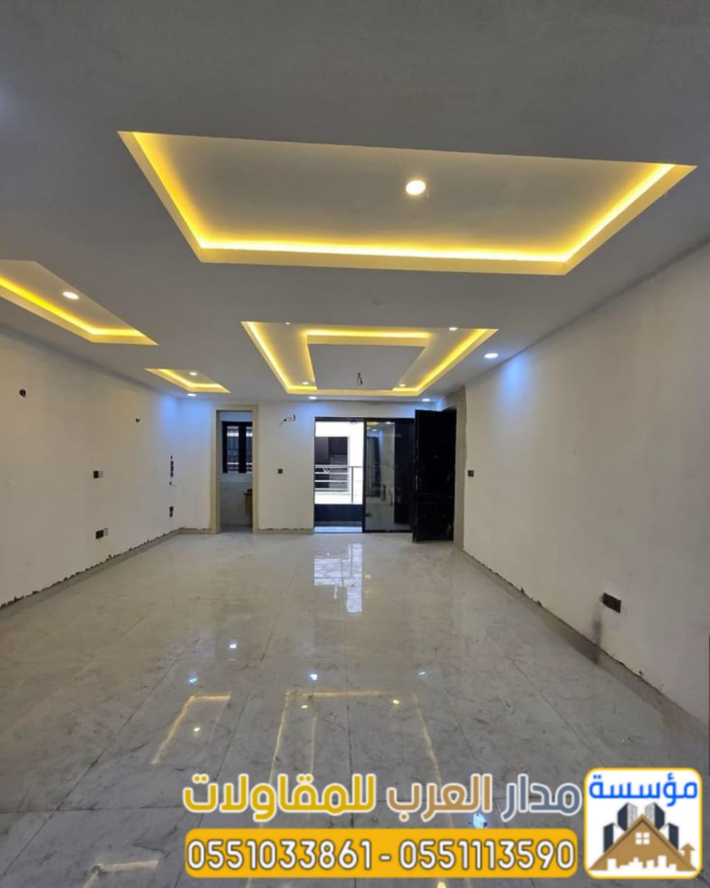 مقاول تشطيب وترميم في الرياض | تشطيبات داخلية وخارجية 0551033861