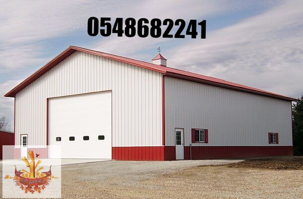 تصنيع وتركيب  هناجر و مستودعات ساندوتش بانل 0500559613 مؤسسة مظلات وسواتر الإختيار الأول للمقالوات متخصصة في تركيب اعمال الحديد والساندويش بانل