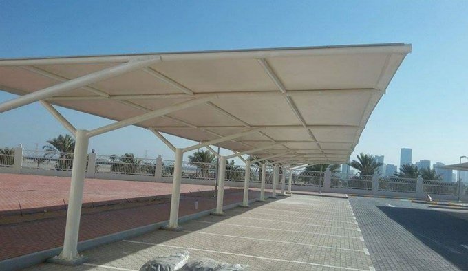تركيب مظلات مواقف سيارات بافضل الاسعار لتواصل 0500559613 في المناطق الشمالية: تبوك – الجوف – عرعر