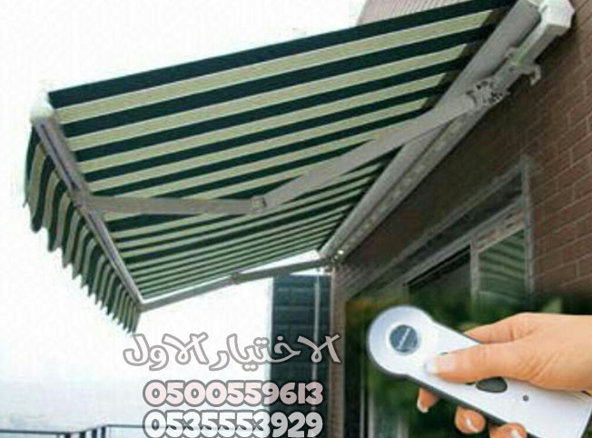 تركيب مظلات كهربائية متحركة بالأحساء للمنازل والحدائق – 0500559613
