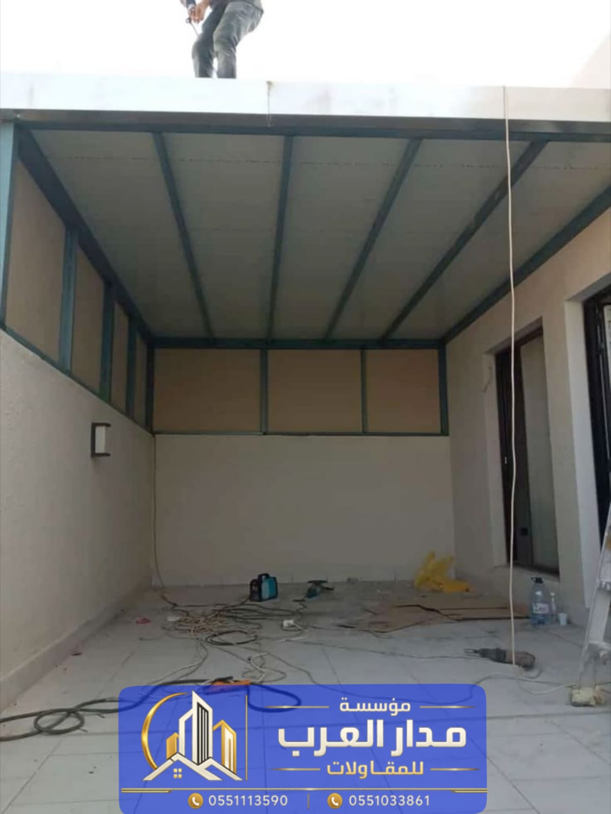 غرف ساندوتش بانل بالرياض | حلول عملية للملاحق والغرف الخارجية 0551033861